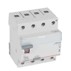TX3 áram-védőkapcsoló 4P D 100A 100MA A