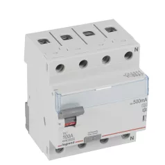 TX3 áram-védőkapcsoló 4P D 100A 500MA A