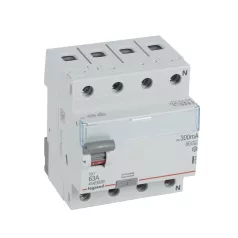 TX3 áram-védőkapcsoló 4P D 63A 300MA A-S