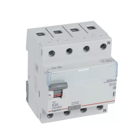 TX3 áram-védőkapcsoló 4P D 63A 300MA A-S