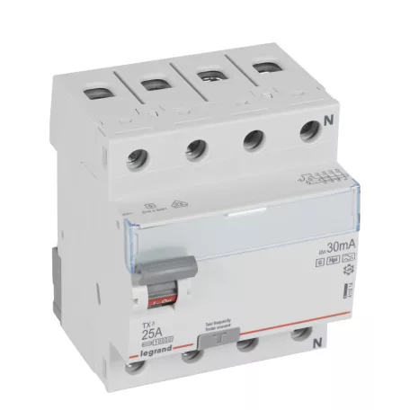 TX3 áram-védőkapcsoló 4P D 25A 30MA A-HPI