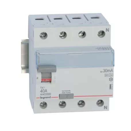 TX3 áram-védőkapcsoló 4P D 40A 30MA A-HPI