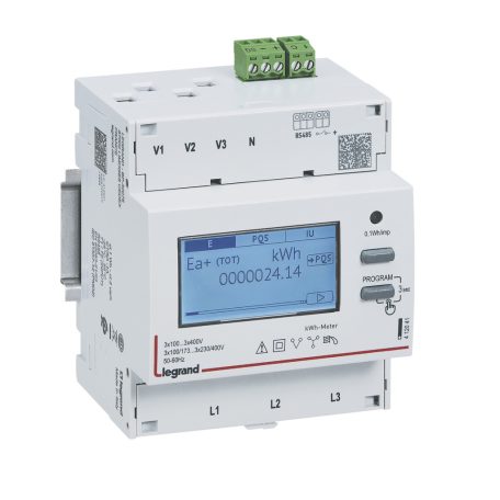EMDX3 fogyasztásmérő RS485  kimenettel 3F 5A MID