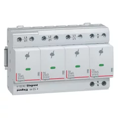 Túlfeszültség-levezető T1 25KA 3P+N +SD