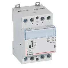 CX3 moduláris kontaktor 40A 24V 4Z - karral