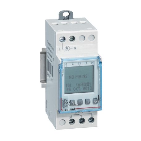 AlphaRex D21 heti programkapcsoló 1 csatornás 56 program