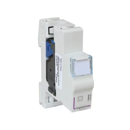 LEGRAND OH kalapsíre szerelhető RJ45 port Cat6 árnyékolt (FTP) 250MHz - 1 Gigabit/s