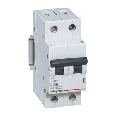 RX3 kismegszakító 2P B6 6000A BIC