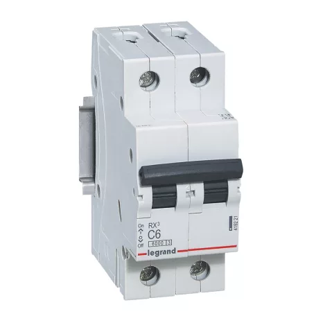 RX3 kismegszakító 2P C6 6000A BIC