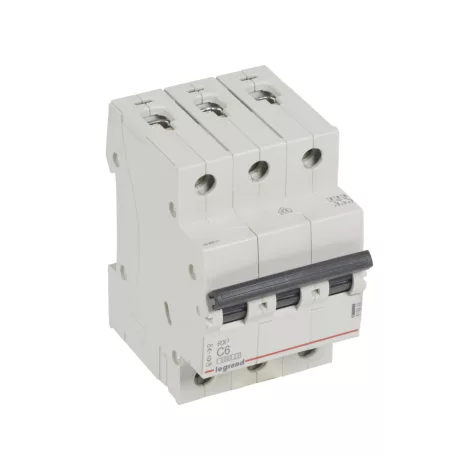 RX3 kismegszakító 3P C6 6000A BIC