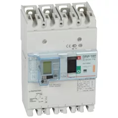   DPX3 160 125A 4P+ÁVK termikus mágneses 25kA kombinált ávk