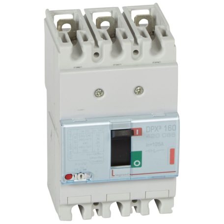 DPX3 160 125A 3P termikus mágneses 36kA kompakt megszakító