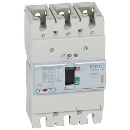 DPX3 250 250A 3P termikus mágneses 25kA kompakt megszakító