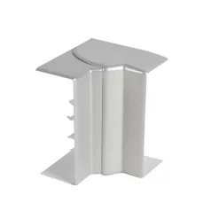   DLP belső könyök elem bepattintható kábelcsatornához, állítható
belső szög: 80 -120°, 130 x 50 mm, alumínium