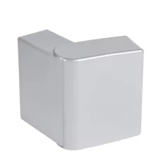   DLP külső könyök elem bepattintható kábelcsatornához, állítható
belső szög: 80 -120°, 130 x 50 mm, alumínium