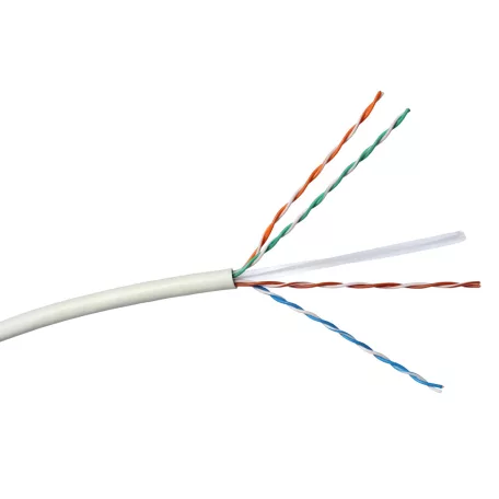 LEGRAND fali kábel réz Cat6 árnyékolatlan (U/UTP) 4 érpár (AWG23) PVC fehér Eca 305m-kartondoboz Linkeo