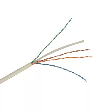LEGRAND fali kábel réz Cat6 árnyékolatlan (U/UTP) 4 érpár (AWG24) LSZH (LSOH) fehér Eca 305m-kartondoboz Linkeo