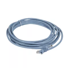   LEGRAND patch kábel RJ45-RJ45 Cat6 árnyékolatlan (U/UTP) PVC 5 méter világos kék d: 6mm AWG24 Linkeo
