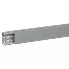 Transcab 80x40 perforált műanyag vezetékcsatorna