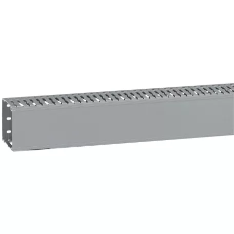 Transcab 80x80 perforált műanyag vezetékcsatorna
