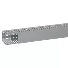Transcab 80x100 perforált műanyag vezetékcsatorna