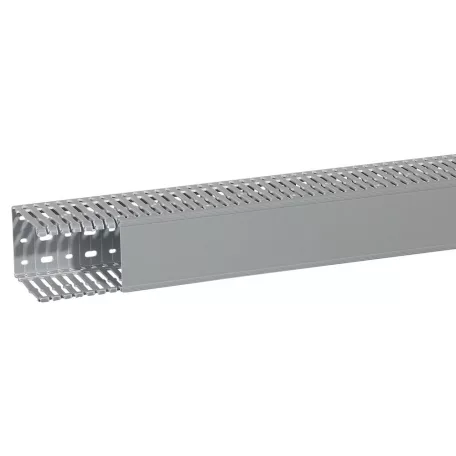 Transcab 80x100 perforált műanyag vezetékcsatorna