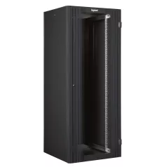   LEGRAND hálózati állószekrény 19'' 24U SZÉL: 800 MÉLY: 800 MAG: 1226 komplett antracit szimpla üvegajtós MAX: 400 kg lapraszerelt Linkeo
