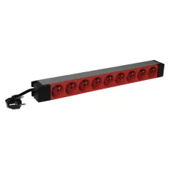 LEGRAND elosztósor 19"/1U