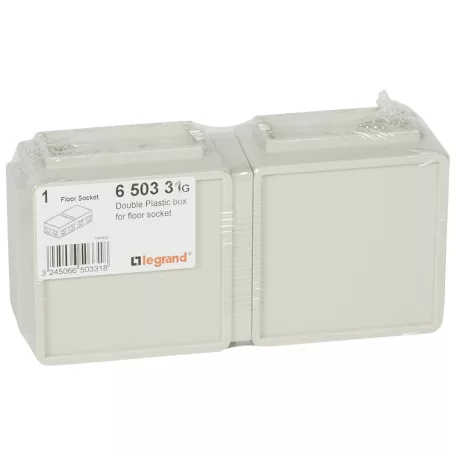 Legrand süllyesztődoboz pop-up padlódobozhoz (6503 49), 2x3 mod, műanyag