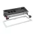 Incara Flip up - bútorba süllyeszthető, 12 modul, 3x2P+F + USB A+C + 3xRJ45 Cat.6 UTP 1 modul + HDMI 1 modul aljzat, 2m kábellel, alumínium
