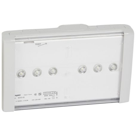 B66 LED tartalékvilágítási lámpatest állandó/készenléti üzemmódú - 250 lm - 1 óra (LED-es)