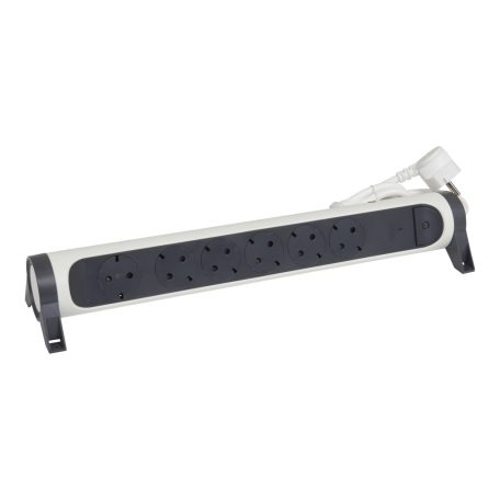 Elosztósor Premium 6x2P+F, Safe Control, 1,5 m vezetékkel, fehér