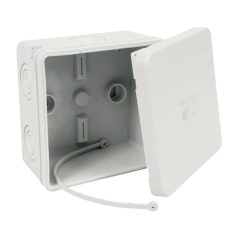 KOPOS kötődoboz 80x80x40mm IP65 műanyag 003.CS.K KB