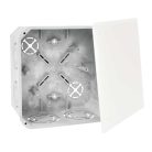 KOPOS doboz+fedél 132x132x72 KO 125 KA