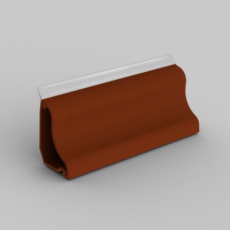 KOPOS Padlócsatorna LP 35x25mm sötétbarna LP 35 TD