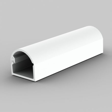 KOPOS ívelt vezeték csatorna LZK 15x12mm gömbölyű fehér LZK 15X12 HD