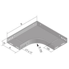 KOPOS sarokidom 90x35x50xx 90° O 90X35X50 S
