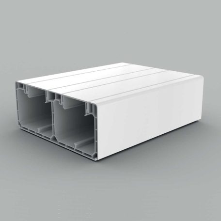 KOPOS 2 rekeszes csatorna PK 160x65D  fehér PK 160X65 D HD
