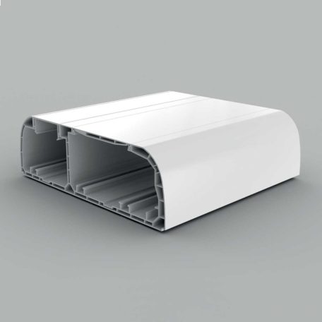 KOPOS 2 rekeszes csatorna PK 210x70D HD fehér PK 210X70 D HD