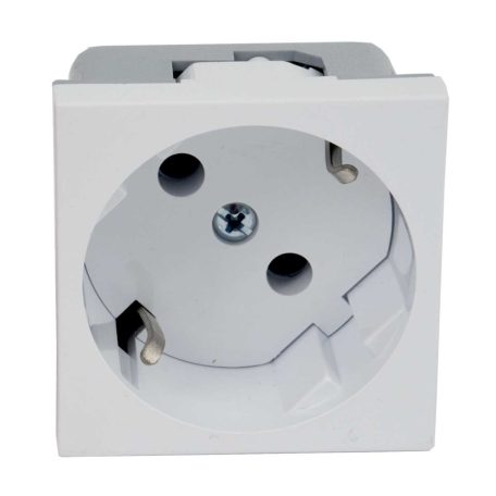 KOPOS quadro 2P+F schuko dugalj fehér gyermekvédelemmel QS 45X45 HB