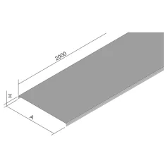 KOPOS Fedél 600mm-es kábeltálcához V 600 S