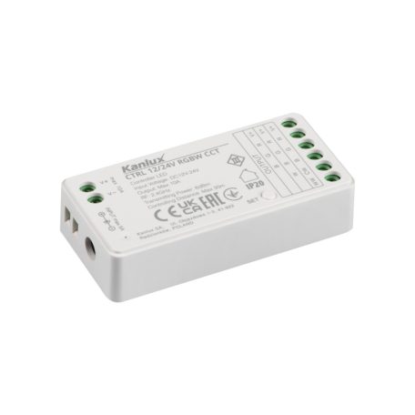 Kanlux CTRL 12/24V RGBW CCTcontroller RGB és RGBW LED szalagokhoz 22148