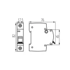 Kanlux KMB6-B4/1 kismegszakító 23179