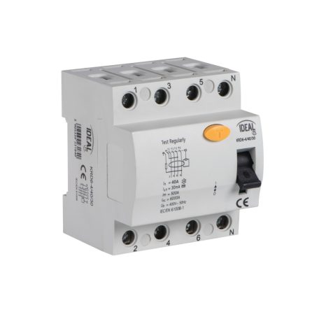 Kanlux KRD6-4/40/30 fírelé életvédelmi relé(38741) 23184