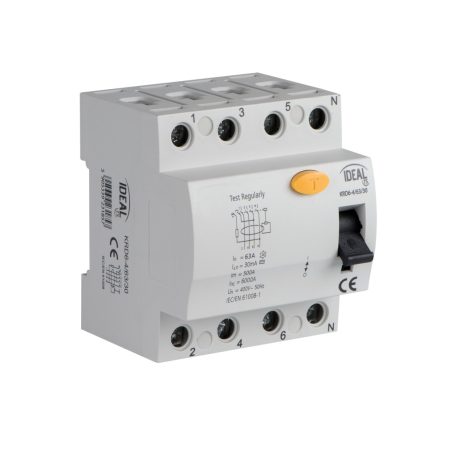 Kanlux KRD6-4/63/30 fírelé életvédelmi relé(38745) 23185
