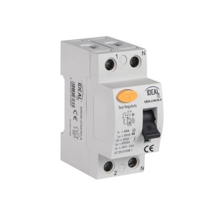 Kanlux KRD6-2/40/30-A fírelé életvédelmi relé(38730) 23189