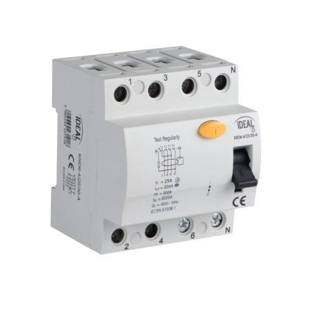 Kanlux KRD6-4/63/30-A fírelé életvédelmi relé(38746) 23193