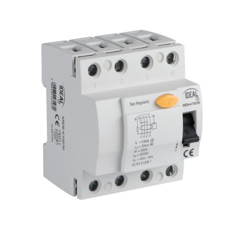 Kanlux KRD6-4/100/30 fírelé életvédelmi relé(38733) 23197