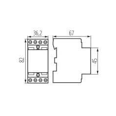 Kanlux KMC-20-40 kontaktor 23241