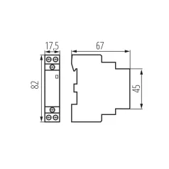 Kanlux KMC-20-11 kontaktor 23244